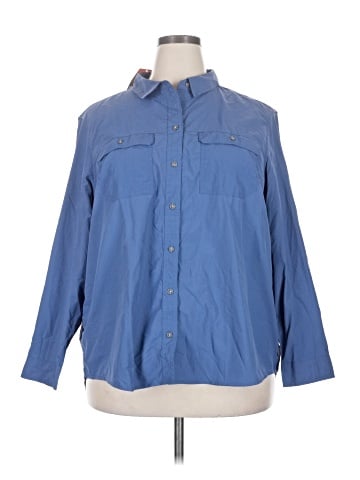 Eddie Bauer Long Sleeve Button-Down Shirt (view 1)