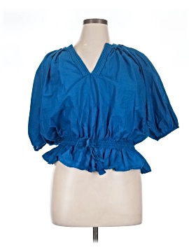 Calligraphie Short Sleeve Blouse