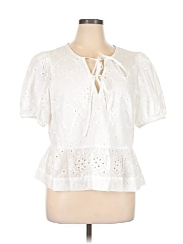 Parker Short Sleeve Blouse (view 1)