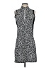 Tail Animal Print Black Cocktail Dress Size S - photo 1