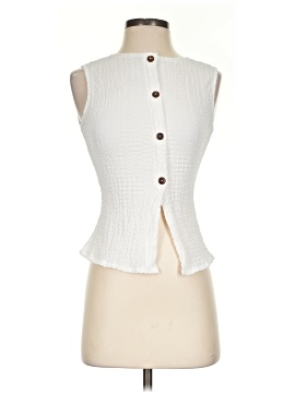 See You Monday Sleeveless Blouse