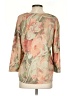 Alfred Dunner Floral Tan Pullover Sweater Size S - photo 2