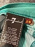 7 For All Mankind Color Block Teal Jeans Size 25 waist - photo 7