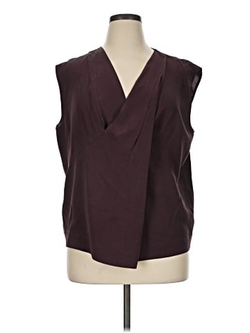 Classiques Entier Sleeveless Silk Top (view 1)