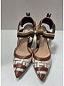Fendi Color Block Brown Heels Size EU 37 1/2 - photo 8