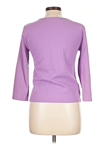 Ann Taylor 3/4 Sleeve T-Shirt (view 2)