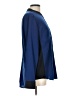 Apt. 9 100% Polyester Color Block Blue Long Sleeve Blouse Size L - photo 4