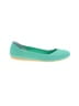 ROTHY'S Color Block Green Flats Size 8 - photo 1