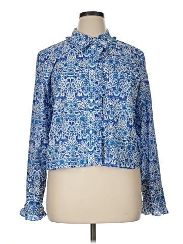 Liberty Art Fabrics for J.Crew Long Sleeve Blouse (view 1)