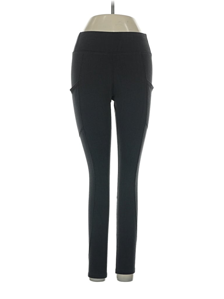 Pre-owned Pact Active Pants In Black