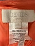 David's Bridal 100% Polyester Orange Cocktail Dress Size 16 - photo 4