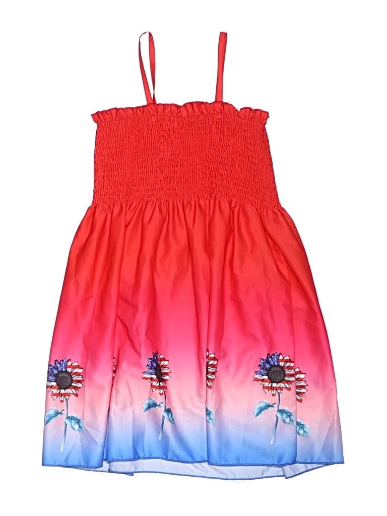 Pre-owned Unbranded Kids' Dress In Red