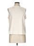 Grecerelle Ivory Sleeveless Blouse Size L - photo 1