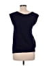 Vanessa Virginia Black Short Sleeve Top Size M - photo 2