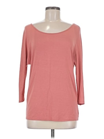 Ann Taylor LOFT 3/4 Sleeve T-Shirt (view 1)