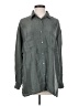 Assorted Brands 100% Silk Solid Gray Long Sleeve Silk Top Size S - photo 1