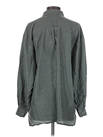 Assorted Brands Long Sleeve Silk Top (view 2)