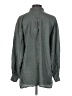 Assorted Brands 100% Silk Solid Gray Long Sleeve Silk Top Size S - photo 2