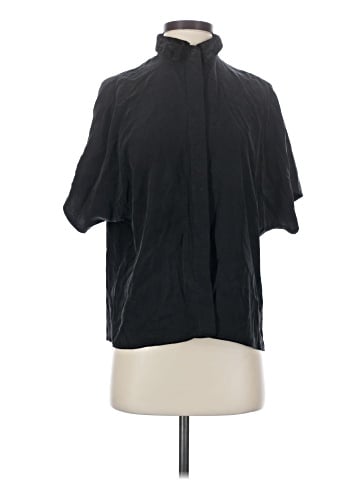 Rag & Bone Short Sleeve Silk Top (view 1)