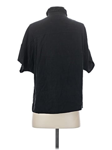 Rag & Bone Short Sleeve Silk Top (view 2)