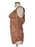 Jennifer Lopez 100% Rayon Brown Sleeveless Blouse Size L - photo 5