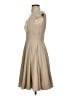 Calvin Klein Solid Tan Cocktail Dress Size 2 - photo 5