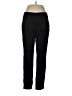 NY Collection Solid Black Track Pants Size L - photo 1