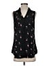 A. Byer 100% Polyester Black Sleeveless Blouse Size S - photo 1
