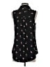 A. Byer 100% Polyester Black Sleeveless Blouse Size S - photo 2