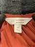 LC Lauren Conrad 100% Polyester Orange Short Sleeve Blouse Size M - photo 7