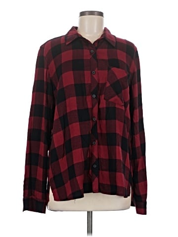Be Cool Long Sleeve Button-Down Shirt (view 1)
