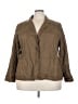 Eileen Fisher 100% Linen Brown Jacket Size 3X - photo 1