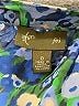 Fei 100% Silk Floral Blue 3/4 Sleeve Blouse Size 0 - photo 7