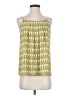 CAbi 100% Polyester Yellow Sleeveless Blouse Size S - photo 1