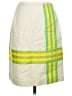 J. McLaughlin Color Block Yellow Casual Skirt Size 4 - photo 1