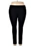 Ava & Viv Solid Black Active Pants Size 2X - photo 1