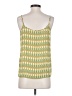 CAbi 100% Polyester Yellow Sleeveless Blouse Size S - photo 2
