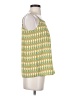 CAbi 100% Polyester Yellow Sleeveless Blouse Size S - photo 4
