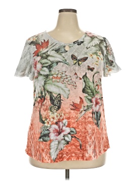 Time And Tru Short Sleeve Blouse