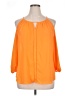 Worthington 100% Polyester Orange 3/4 Sleeve Blouse Size XL - photo 1