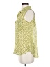 CAbi 100% Polyester Yellow Sleeveless Blouse Size S - photo 5