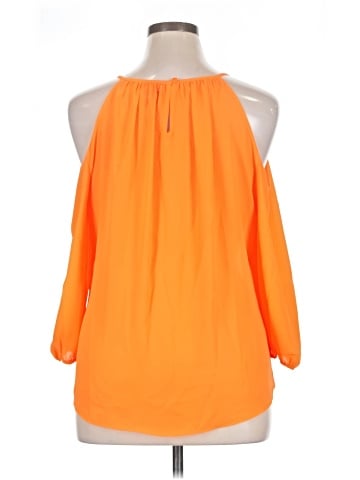Worthington 3/4 Sleeve Blouse (view 2)