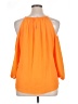 Worthington 100% Polyester Orange 3/4 Sleeve Blouse Size XL - photo 2