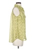CAbi 100% Polyester Yellow Sleeveless Blouse Size S - photo 4