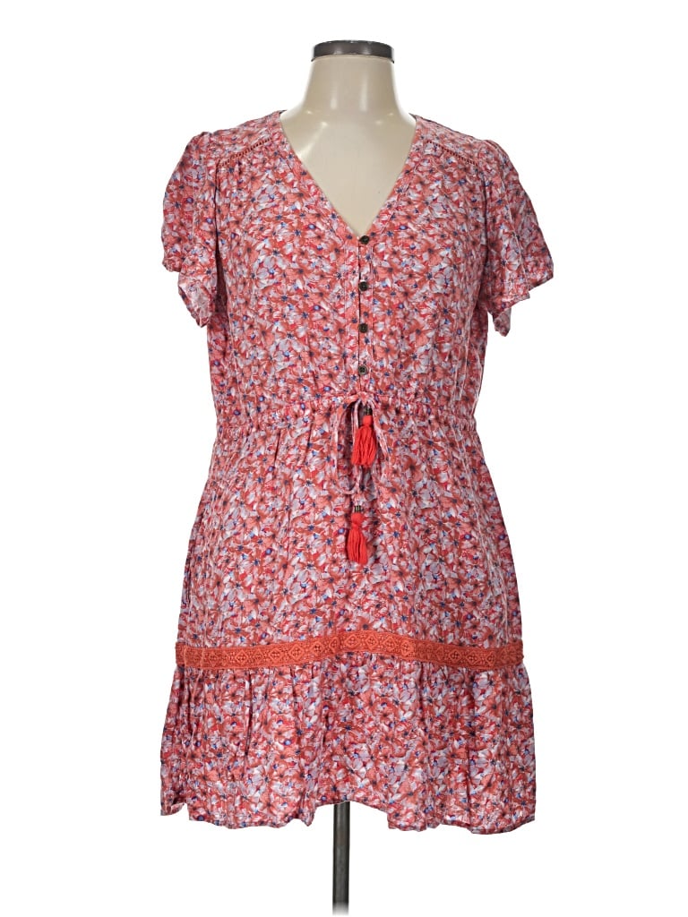 Pre-owned Knox Rose Casual Dress In Red