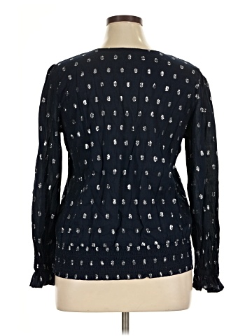 Ann Taylor Factory Long Sleeve Blouse (view 2)