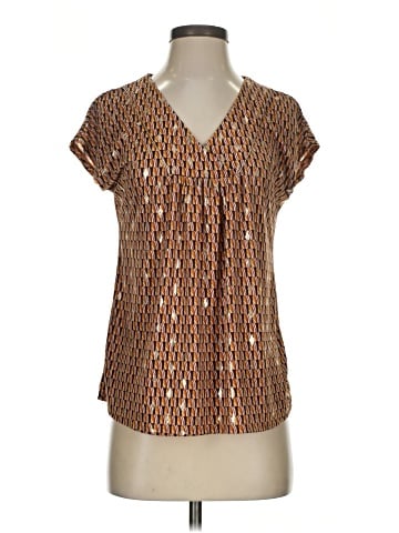 MORGAN by Morgan de Toi Short Sleeve Blouse (view 1)