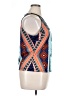 Bisou Bisou Blue Sleeveless Blouse Size XL - photo 4