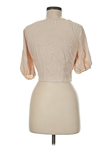 Abercrombie & Fitch Short Sleeve Blouse (view 2)