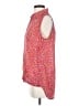 CAbi 100% Polyester Floral Pink Sleeveless Blouse Size S - photo 5